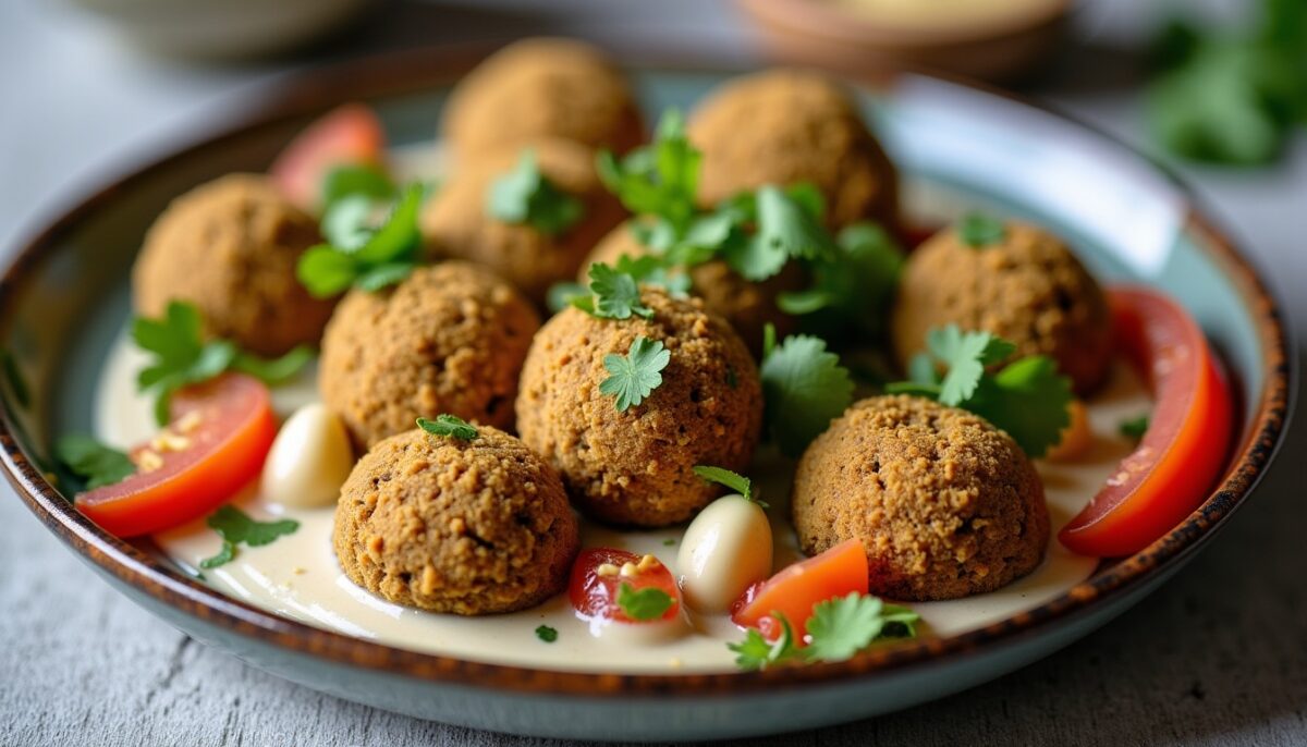 Délicieuse sauce falafel maison : une recette simple au yaourt et tahini Délicieuse sauce falafel maison : une recette simple au yaourt et tahini