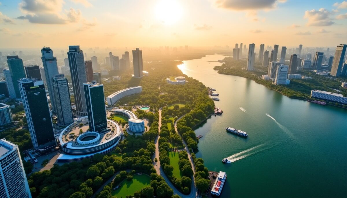 Carte mondiale de Singapour : localisation stratégique et données essentielles