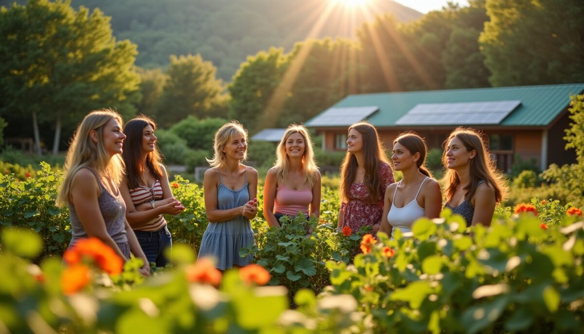 Femmes et éco-hameaux durables en Ardèche et Isère : Guide complet 2025 pour un avenir responsable