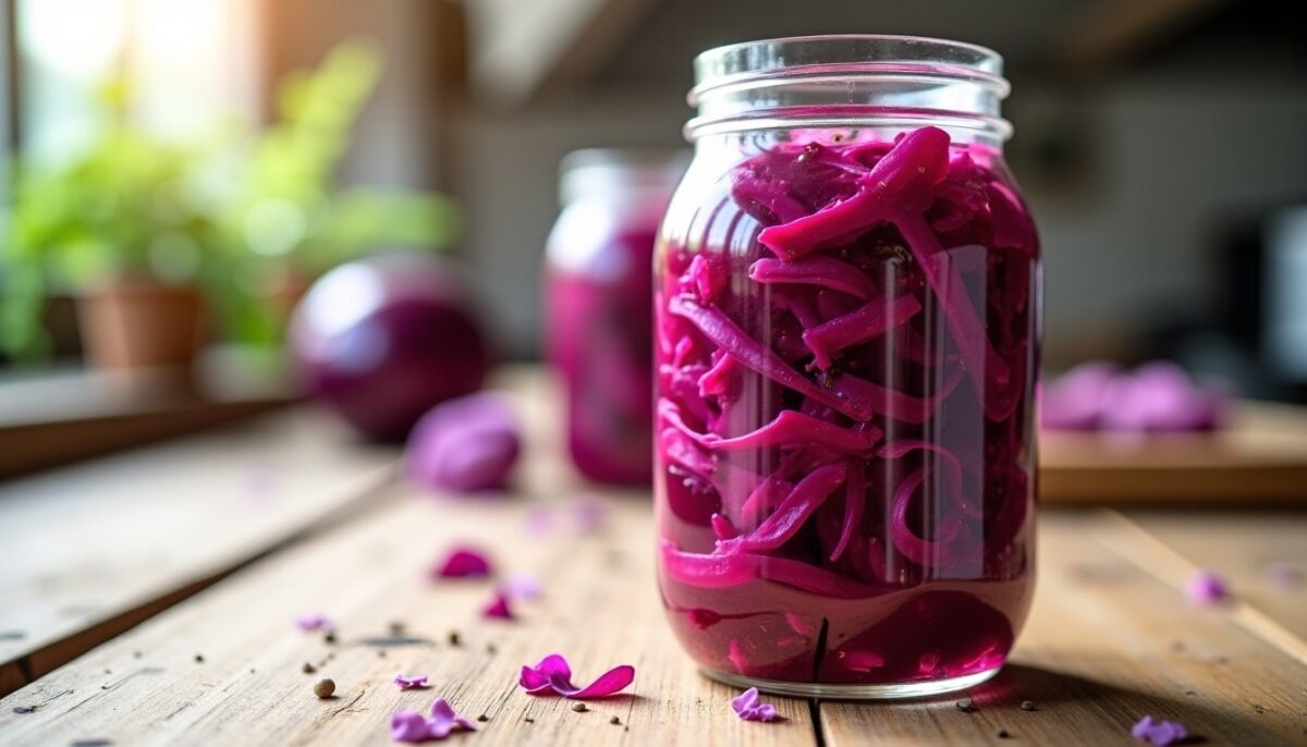 Pickles de chou rouge : préparez facilement et rapidement vos bocaux maison