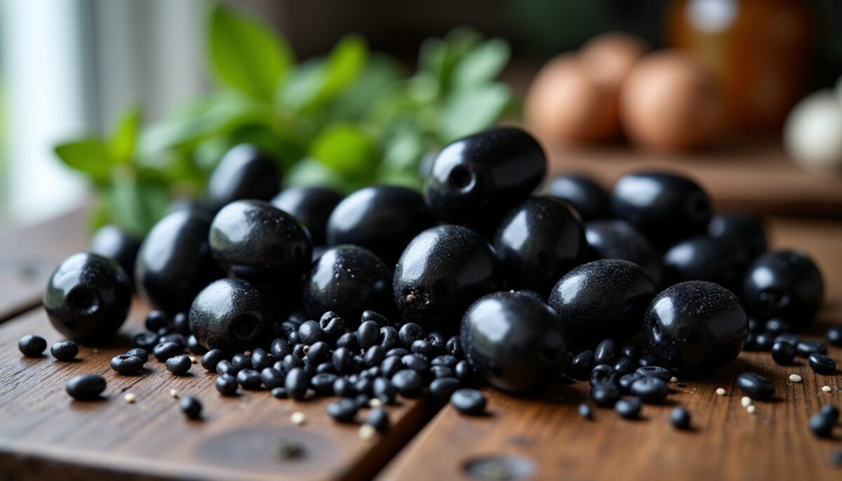 Les aliments noirs : découvrez leurs bienfaits, variétés étonnantes et recettes du moment