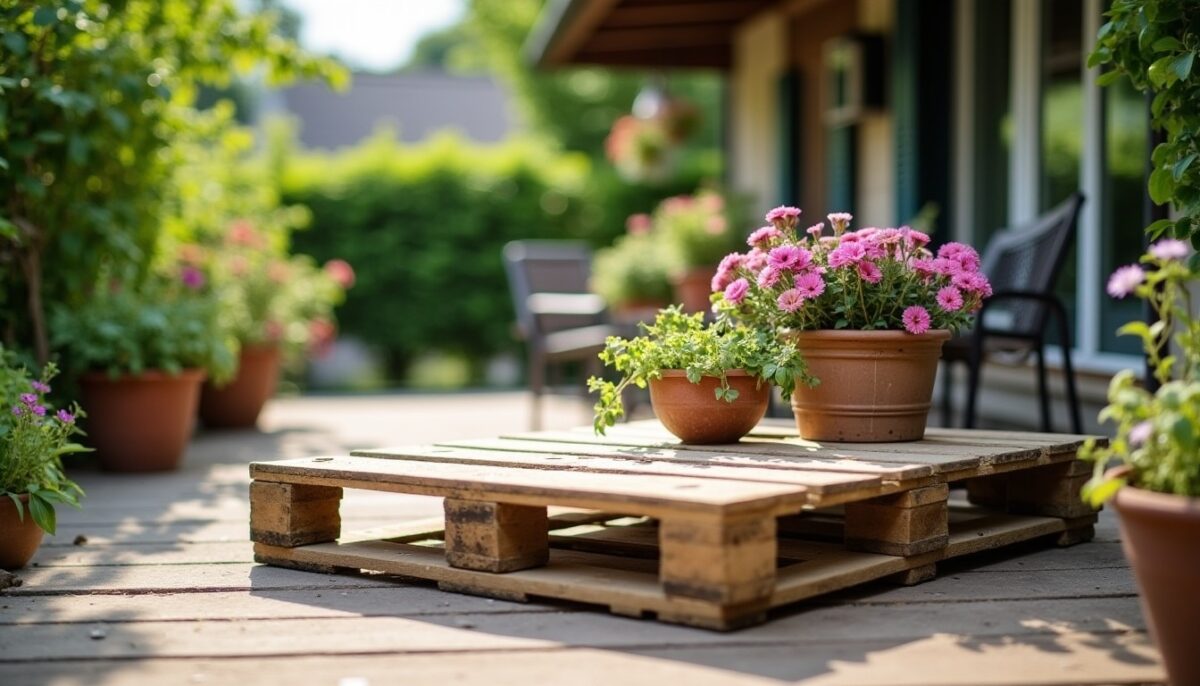 Combien de temps dure une terrasse en palettes ? Astuces pour prolonger sa vie et bien l’entretenir